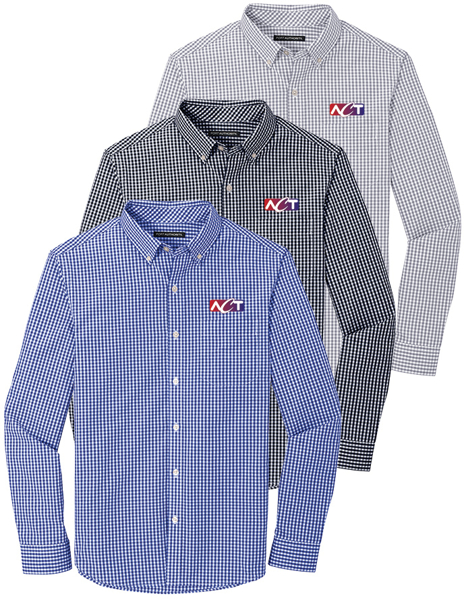 Picture of Port Authority  Broadcloth Gingham Easy Care Shirt (2-3 Week Delivery)